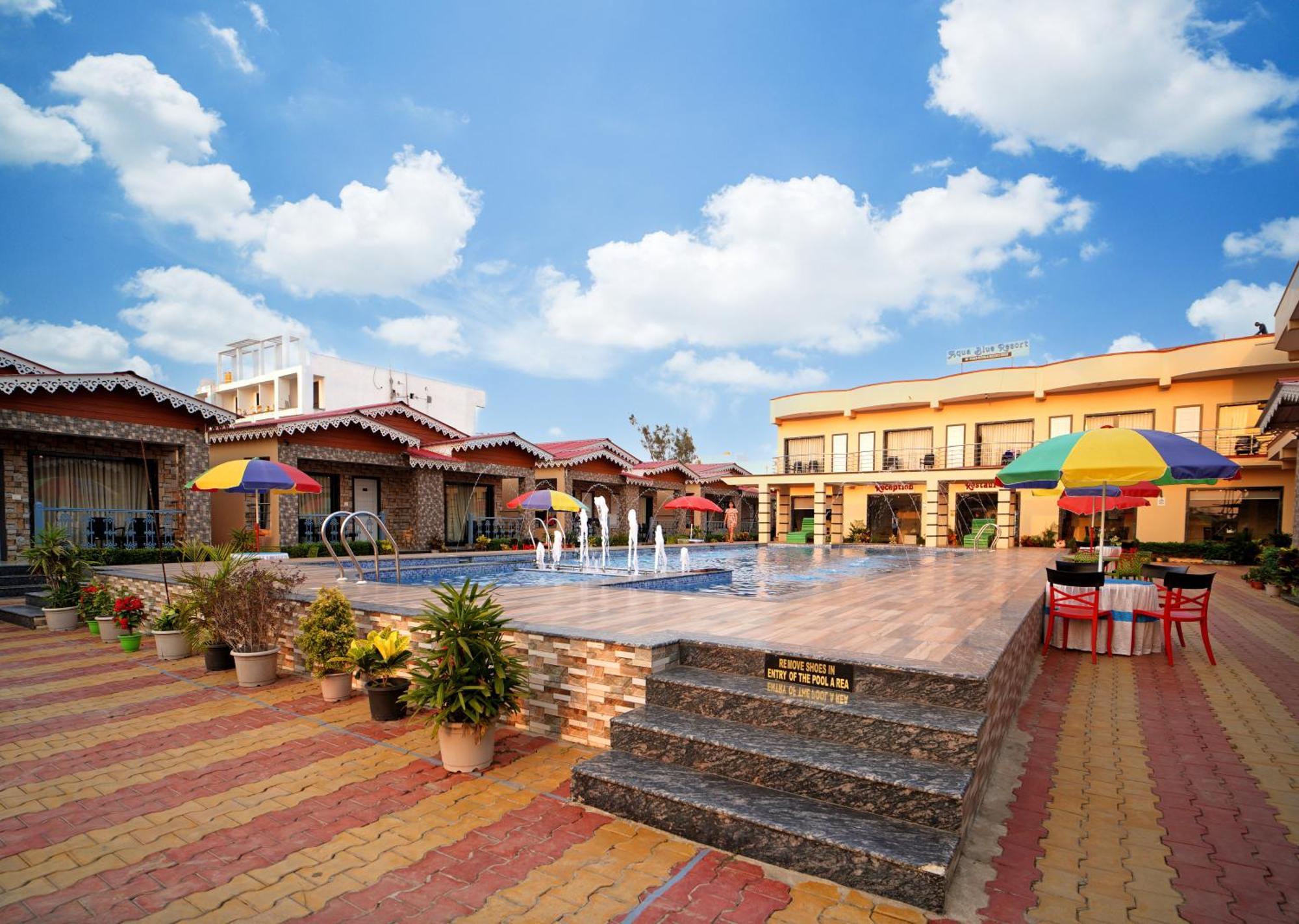 Aqua Blue Resort Private Limited Mandarmani Bagian luar foto