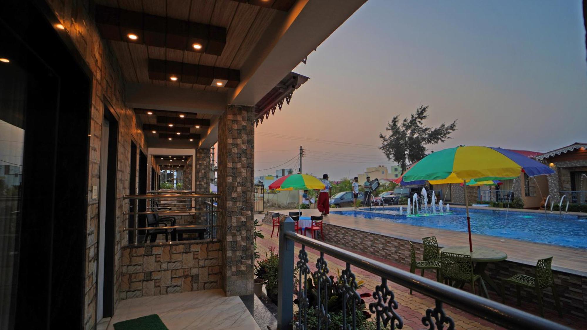 Aqua Blue Resort Private Limited Mandarmani Bagian luar foto